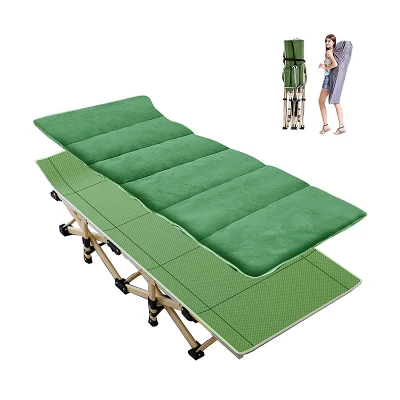  Fabbrica di mobili cinesi all′ingrosso spazio portatile salvaspazio letto da campeggio Letto pieghevole con materasso