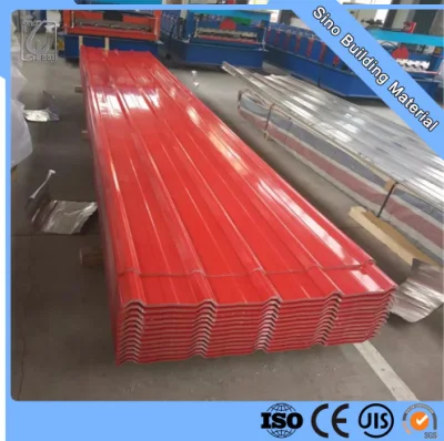 Cina fabbrica di PPGI PPGL alluminio zincatura rivestimento corrugato Roofing Foglio