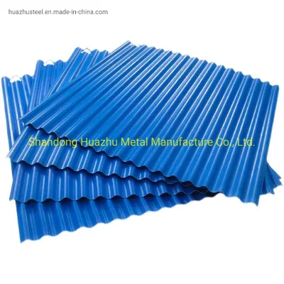 Migliore Cina fabbrica di approvvigionamento Gi PPGI Gl PPGL colorato Dustproof Piastra in lamiera d′acciaio corrugata preverniciata