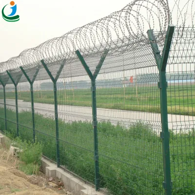 High Security Anti Climb Fence 358 Fence con Secure Wall Per la centrale elettrica industriale e commerciale dell′aeroporto