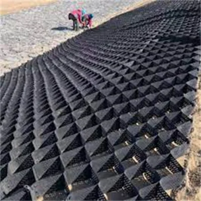 Modulo ad alta trazione Proprietà 1.5mm Geocell fornitore cinese HDPE Geocell Per fondazioni di suolo molle e protezione di pendenza ripida