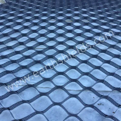 High Honeycomb Black HDPE Geocell rinforzo vialetto per ghiaia stradale Stabilizzatore