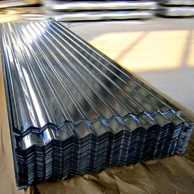 Angang Prezzo basso prezzo laminato a freddo colore rivestito 22 calibro corrugato GI lamiera di copertura in acciaio zincato