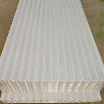 Prezzo di fabbrica Gi zincata alluminio corrugato acciaio lamiera per tetti