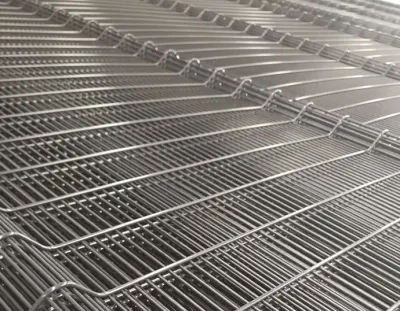 3D curvo rivestimento in PVC zincato a caldo rete metallica saldata Fence Per la sicurezza Giardinaggio costruzione di aeroporti
