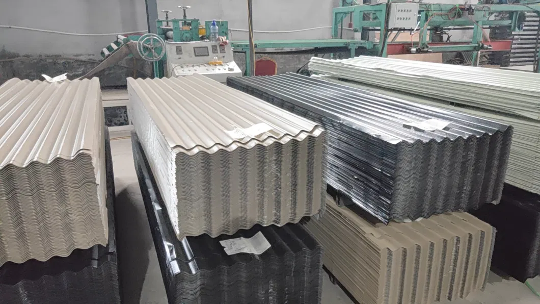 China Bright Surface Gi Corrugated Steel Sheet Cold Rolled Steel Plate 0.12mm Thickness
