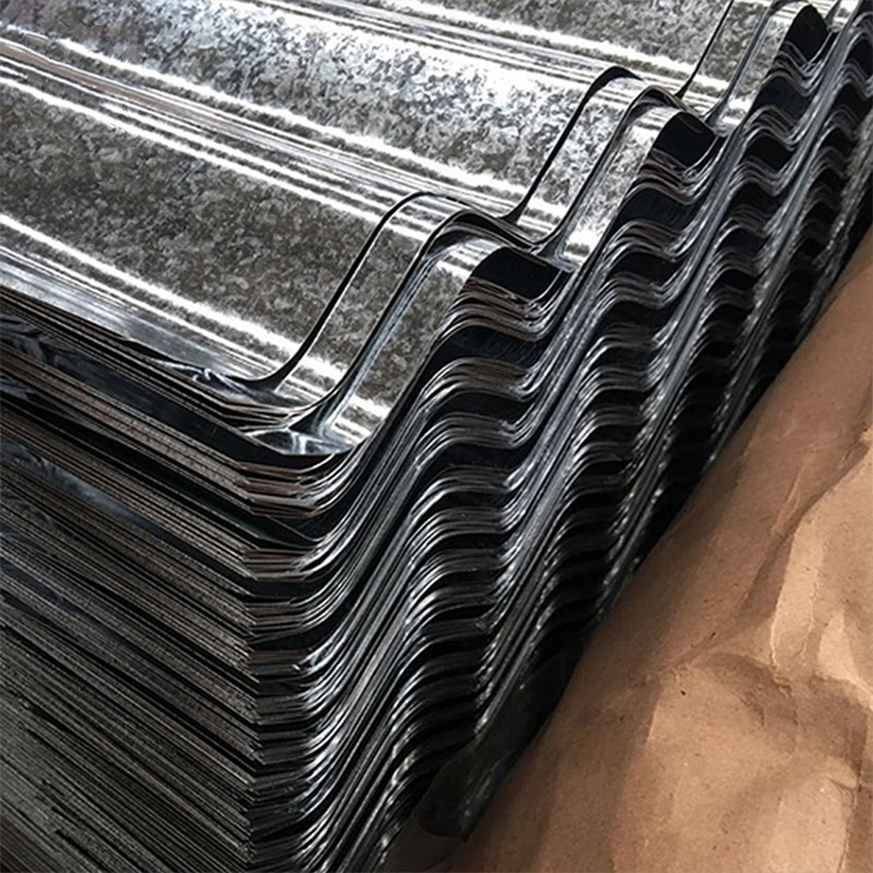 Galvalume Zinc Metal Steel Roofing Sheet Galvanized Corrugated China Factory Best Price