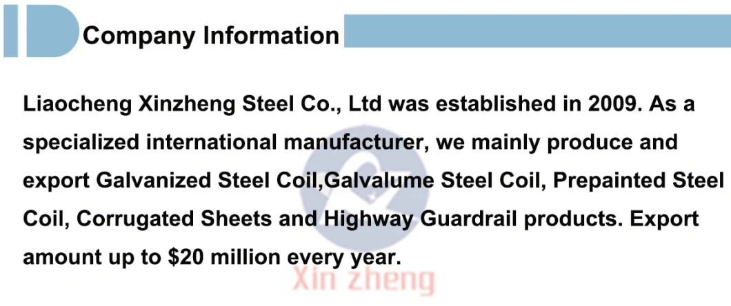 PPGI/PPGL Corrugated Galvanized Steel Sheet Building Material