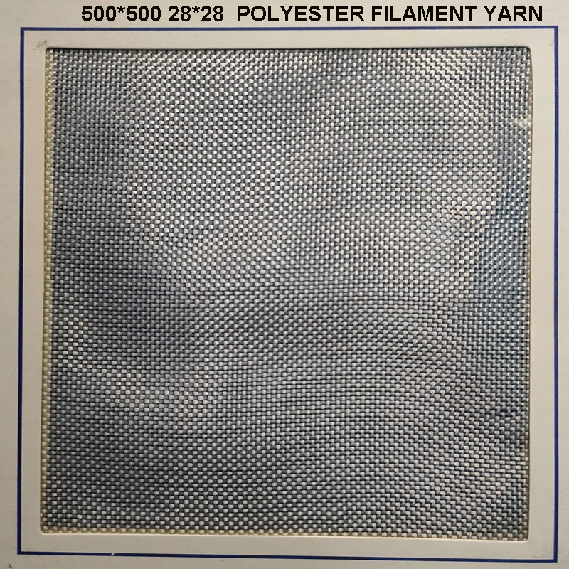 Industrial Polyester Yarn 500d*500d 28*28 High Tenacity Low Shrinkage Polyester Yarn Filament