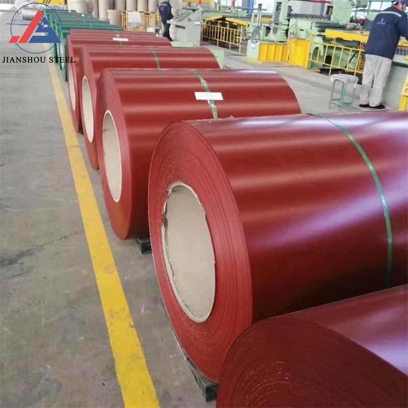 Factory Supply Prime Quality 0.12mm- 0.6mm Ral Color Coated Steel Prepainted Steel Coil Roll PPGL PPGI Gi Gl Coil Roofing Sheet Coil Strip