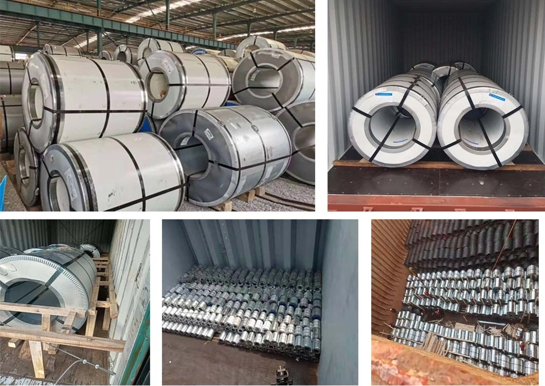 China Manufacturer 750mm-1250mm Zero Spangle Galvanized Steel Coil Bobina De Acero