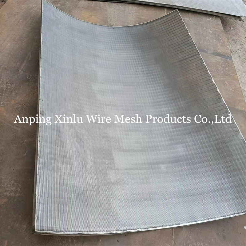 Wedge Wire Johnson Curved Screen Grids for Food Processing and Mining Insutries