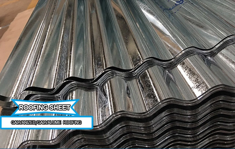 PPGI/PPGL/Dx51d/Dx52D/Dx53D Az150 Galvanized/Prepainted/Gi/Color Coated Steel Roofing Corrugated Sheet Aluminium Zinc Color Coated Galvanized Roofing Sheet