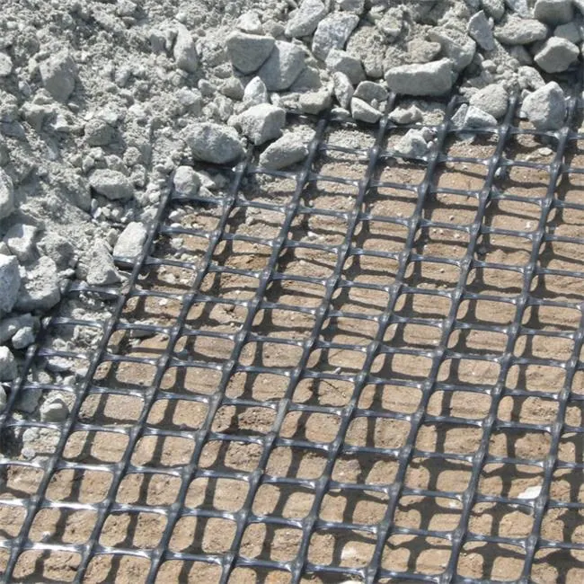 Anti Corrosion Biaxial Plastic Geogrid Mesh for Subgrade Reinforcement