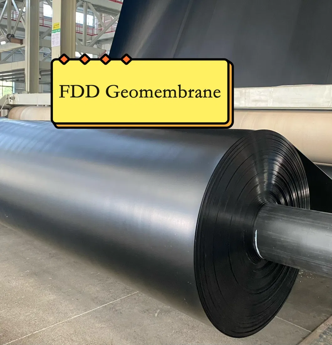 FDD GM13 40mil 60 Mil 80 Mil HDPE Geomembrane LLDPE Geomembrane Smooth/Textured Geomembrane Manufacturer