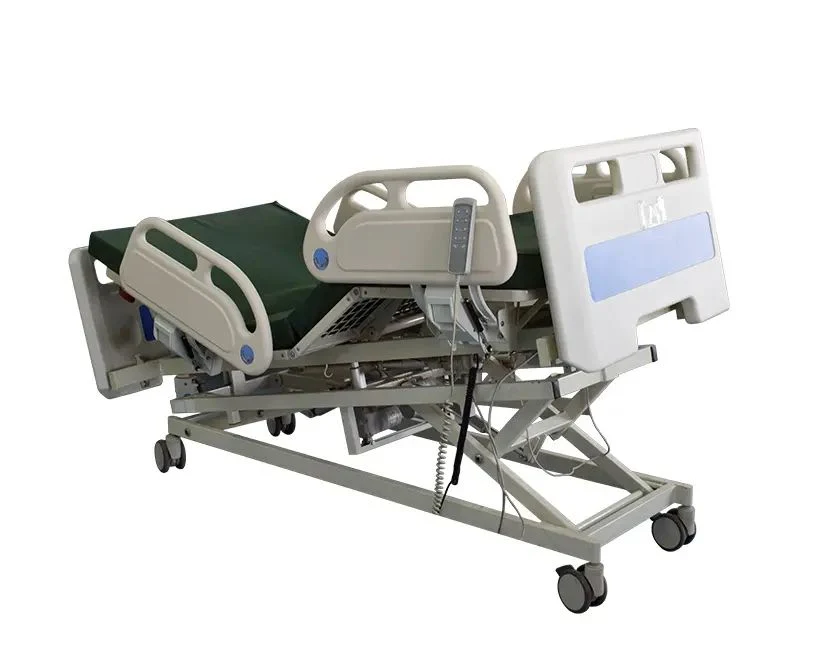 Luxury Multi-Function ICU Medical Patient Bed Electric 5 Function Hospital Bed