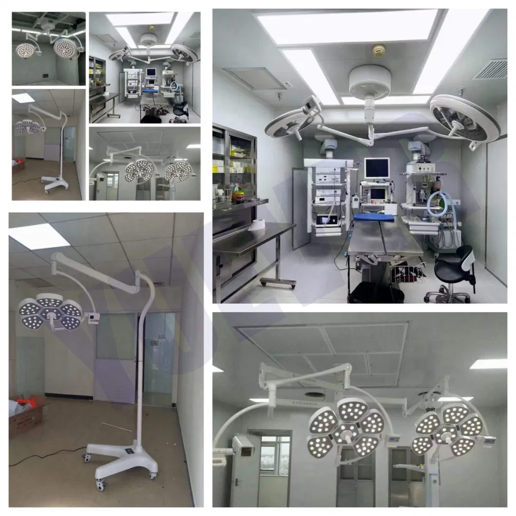 Yuever Medical Ceiling Type Surgical Shadow Proof Illuminating LED Operating Light Lamp for Hospital Room Equipment