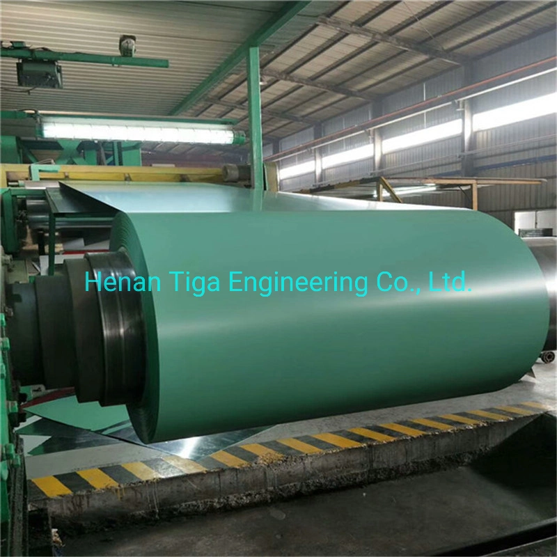 Dx51d China Tiga Factoty Prepainted Galvanized Plate PPGI Steel Coil