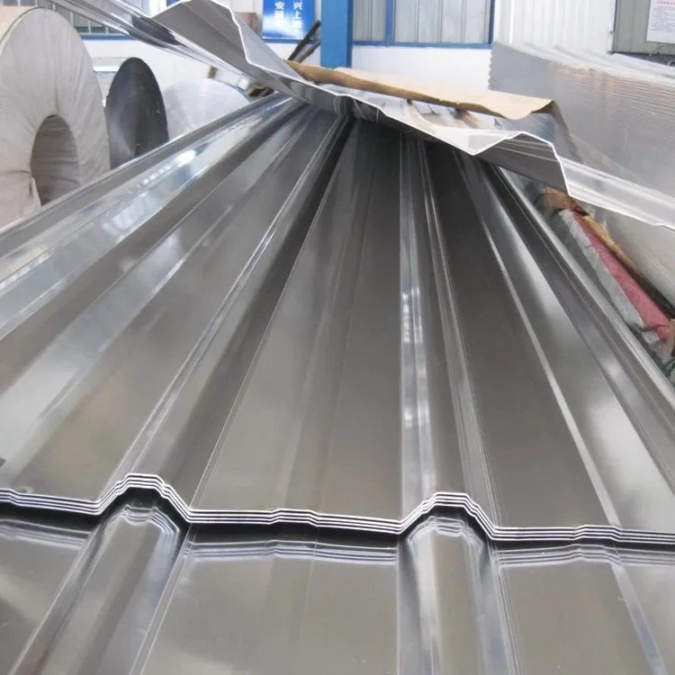 Cheap 0.20 mm Thick Aluminum Zinc Corrugated Steel Roofing Sheet