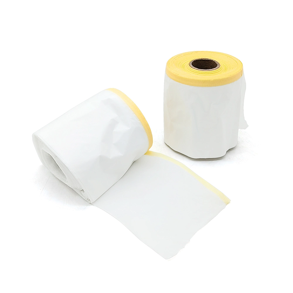 Self Adhesive Pre Taped Masking Film Rolls for Shoe&prime;s Painting