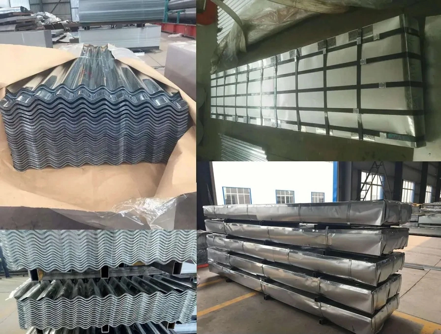 China Supplier Metal Corrugated Sheet Galvanized 12 Feet House Roofing Sheets