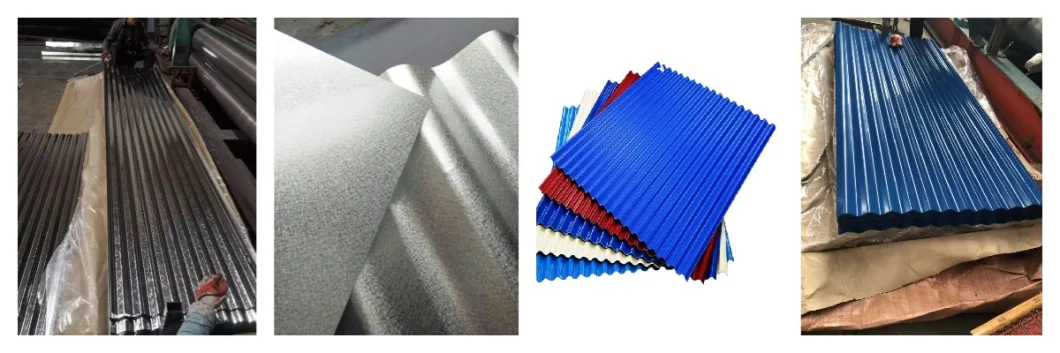 Prepainted Color Coated PPGI/Galvanized/Zincalum/Aluzinc Corrugated Steel Roofing Sheet Price