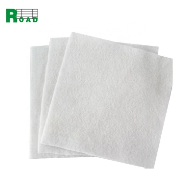 White Black Grey Color Polyester Short Fiber Nonwoven Geotextile Use for River Filtration Protection Enhancement