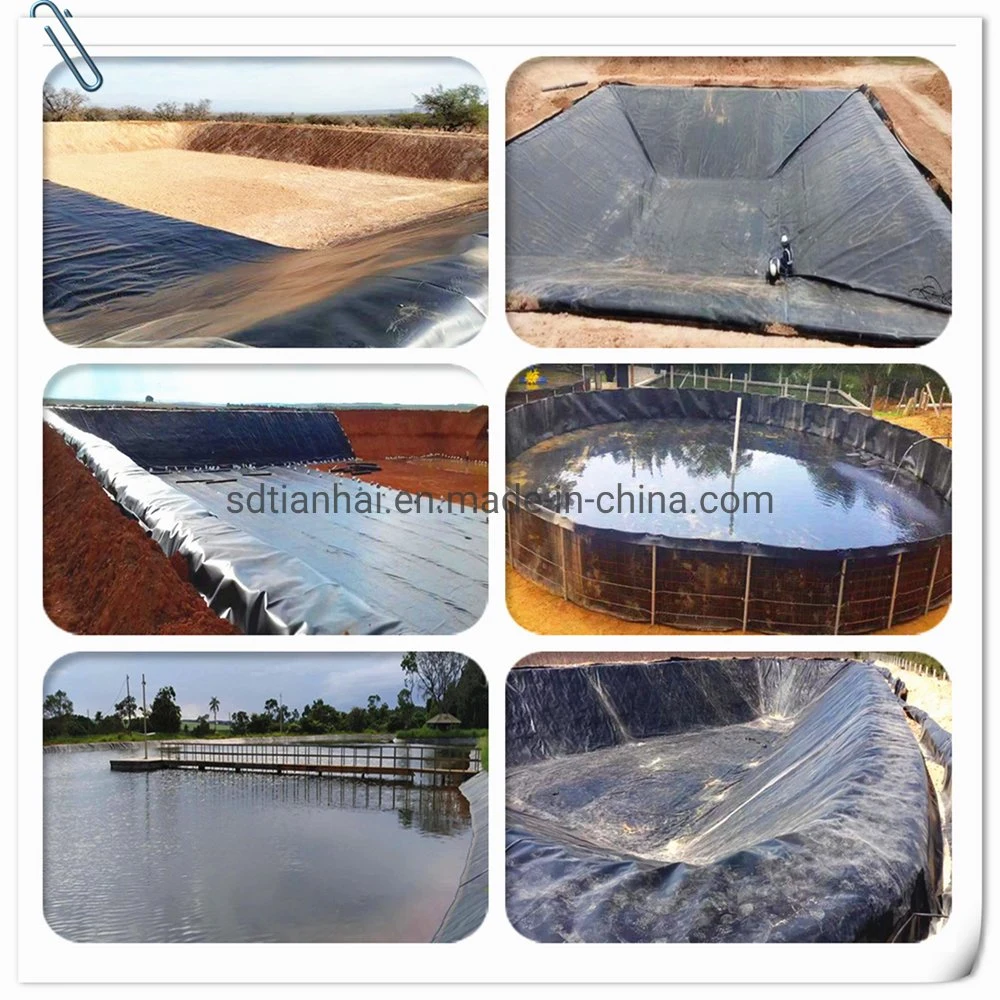 1.5mm/60mils GM13 Quality Hazardous Waste Landfill HDPE Liners/1.0mm/40mils GM13 Data HDPE Geomembrane for Oil &amp; Gas Pad