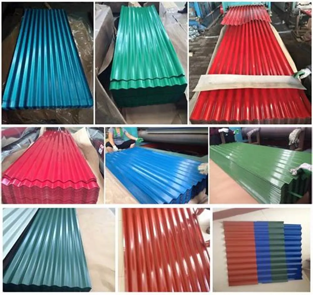 Factory Direct Sale 16 Gauge Corrugated Galvanized Steel Roofing Sheet Price 0.36mm 30 Gauge PPGI PPGL Construction Material Corrugated Steel Roofing Sheet