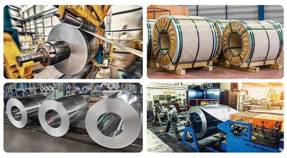 China Steel Factory SGCC Dx51d+Z40 Cold Rolled Galvanized Steel Coil Gi Coil G90 Z275 Hot Dipped Galvanized Steel Coil