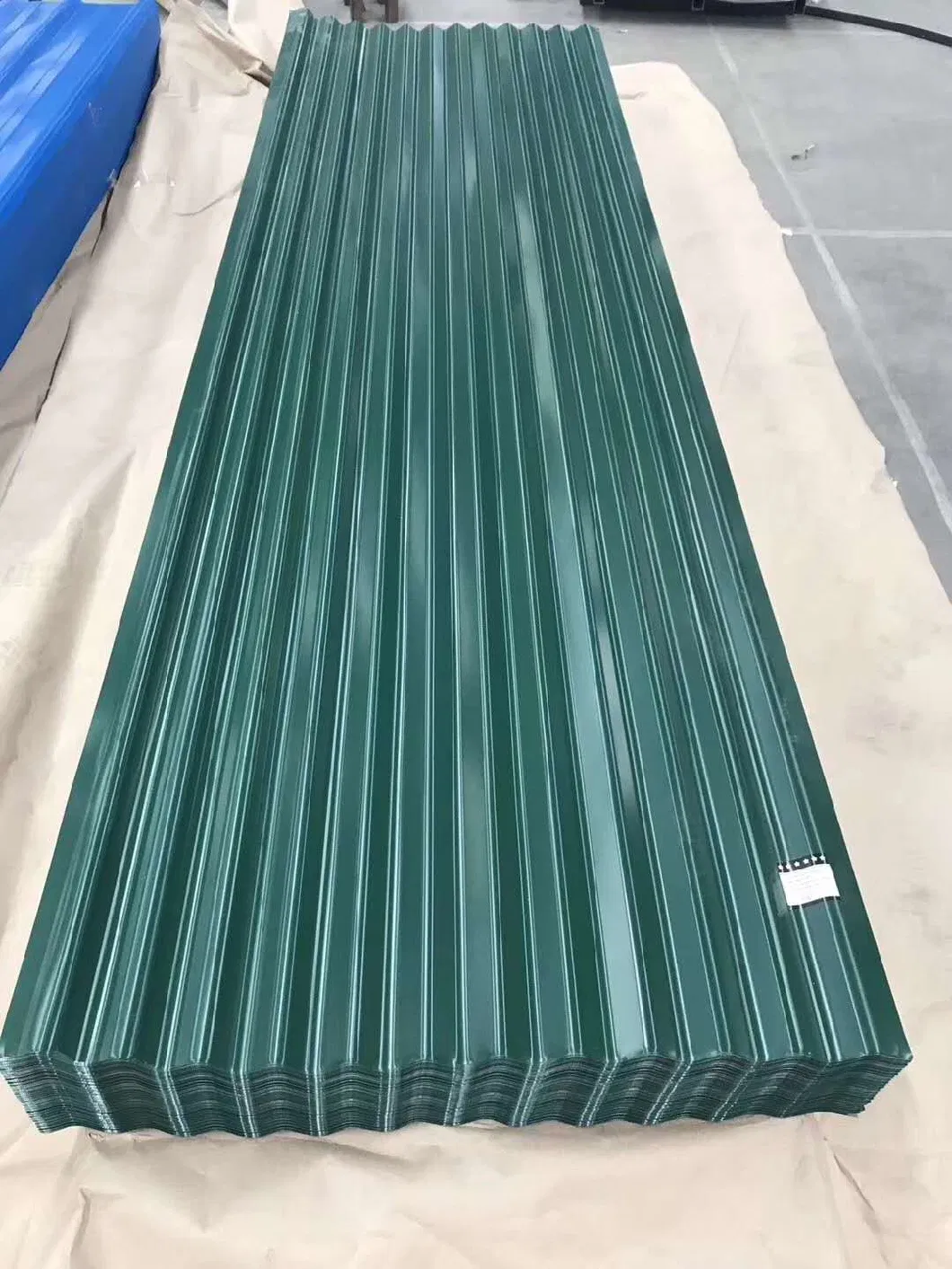 SGCC / PPGI Corrugated Roofing Sheet Galvanized or Color Coating Corrugated Steel Sheet