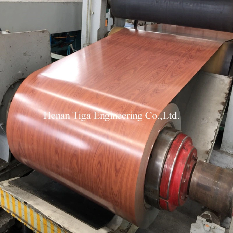 Factory PPGL Colored Prepainted Galvalume Iron Steel Sheets in Coil