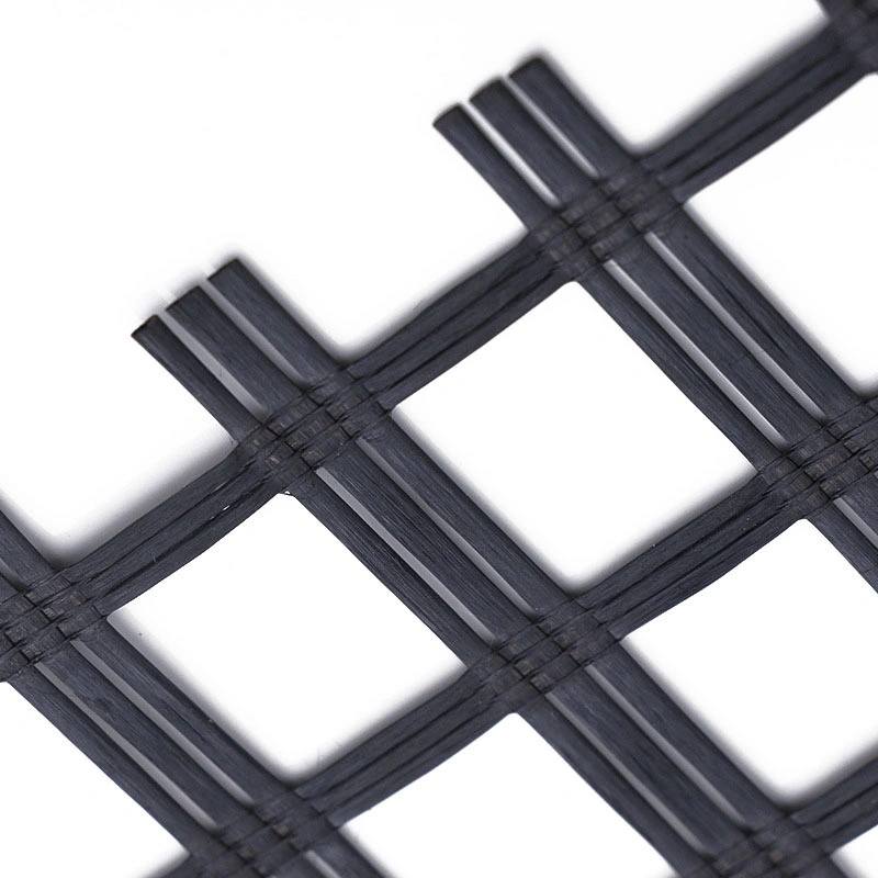 Polyester Warp Knitted Polyester Geogrid Used for Highway Slope Protection