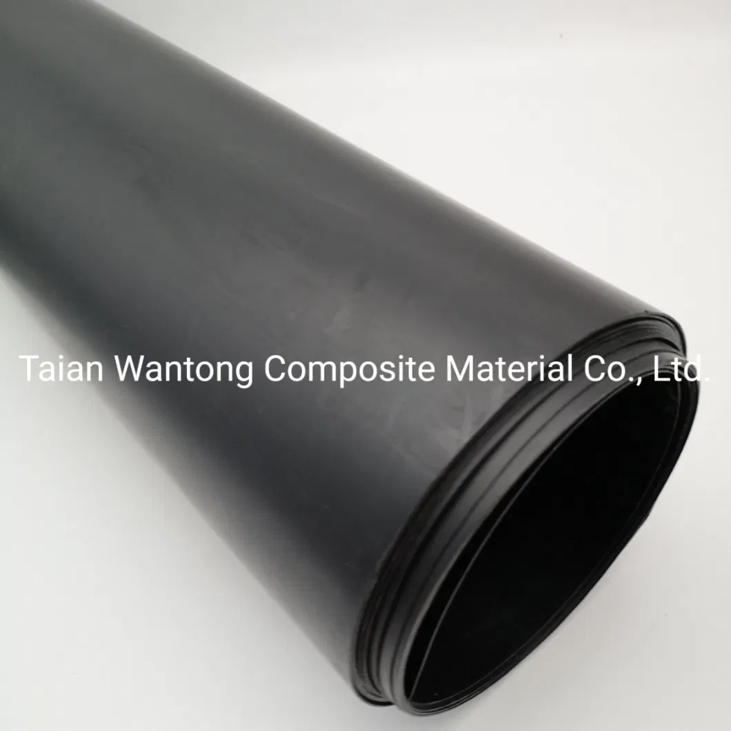China Factory Price Smooth/Texture Aquaculture Pond Liner 0.5mm 0.75mm 1mm 1.5mm 2mm Agriculture Industrial Anti-Seepage Tunnels HDPE Geomembrane