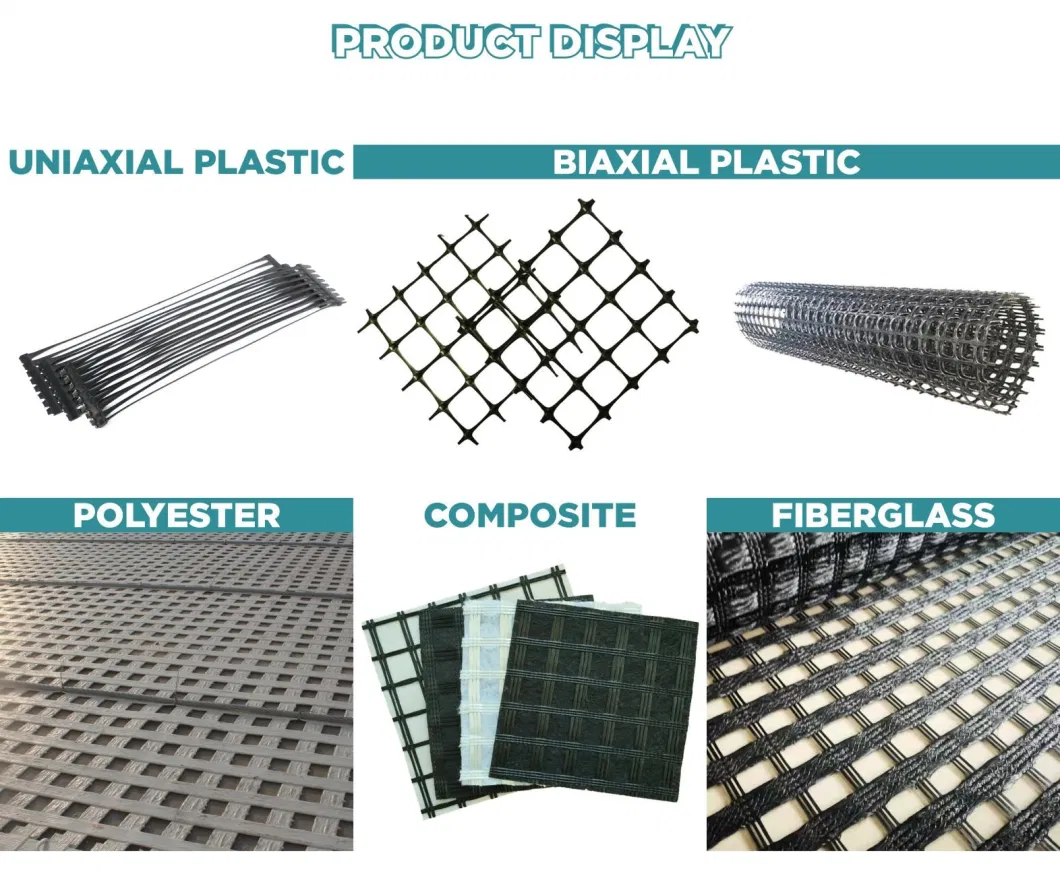 15-200kn Good Price Soil Stabilization Price PP Biaxial Geogrid