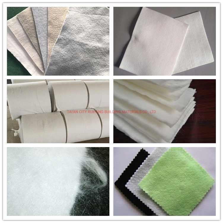 Filament Non Woven Geotextile Fabric for Road Recycled Pet Geomembrane