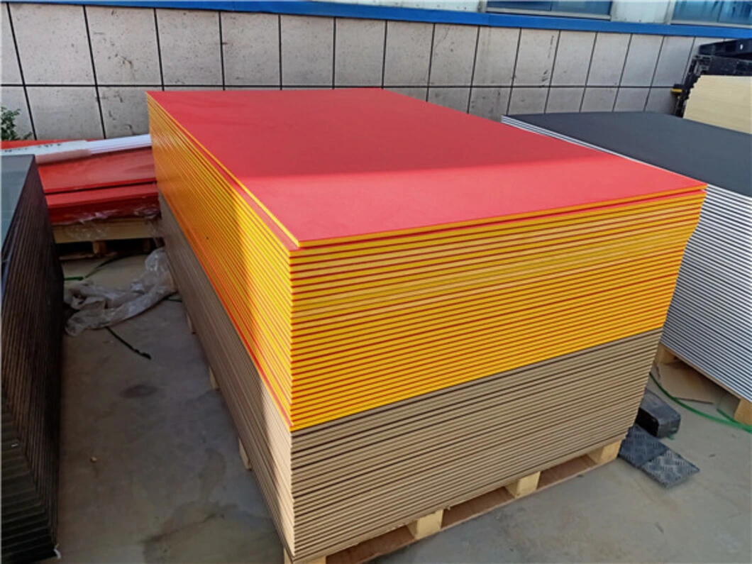 4X8 FT 1220X2440mm 2X1m Multi Layer Customized Dual Color Sandwich HDPE Sheet Drainage Boards