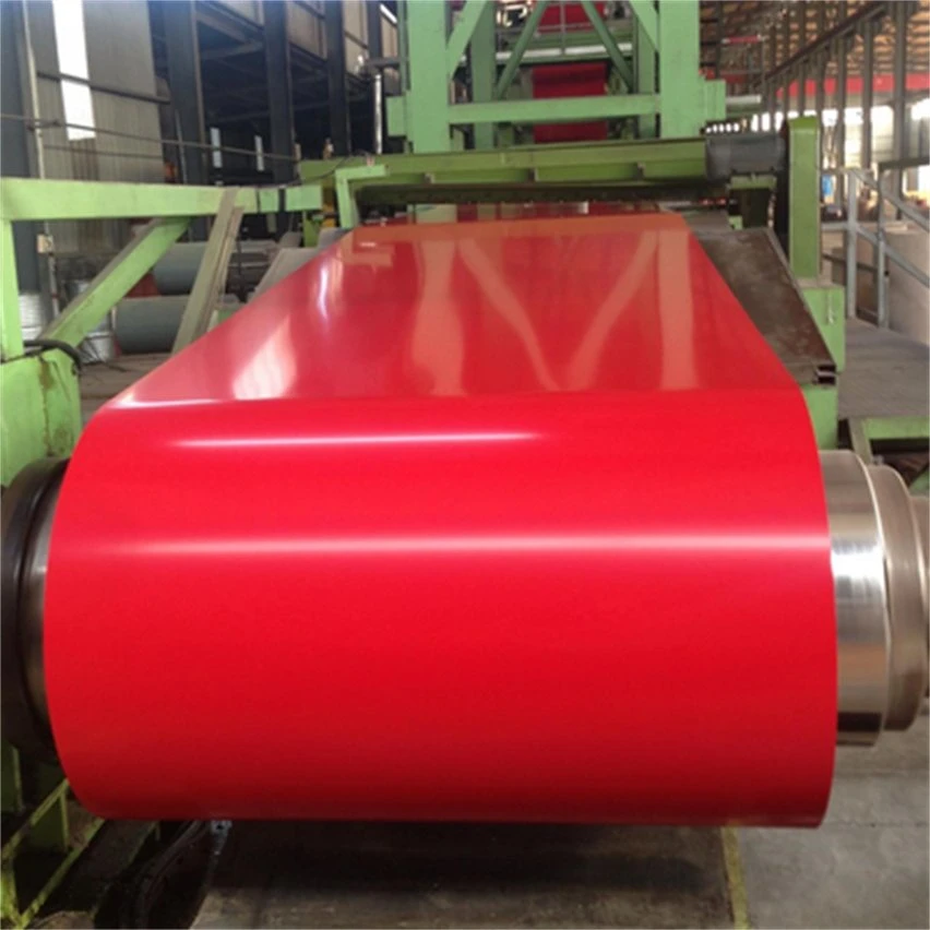 China Supply Prepainted Color Coated Galvanized Galvalume PPGL PPGI Steel Coil