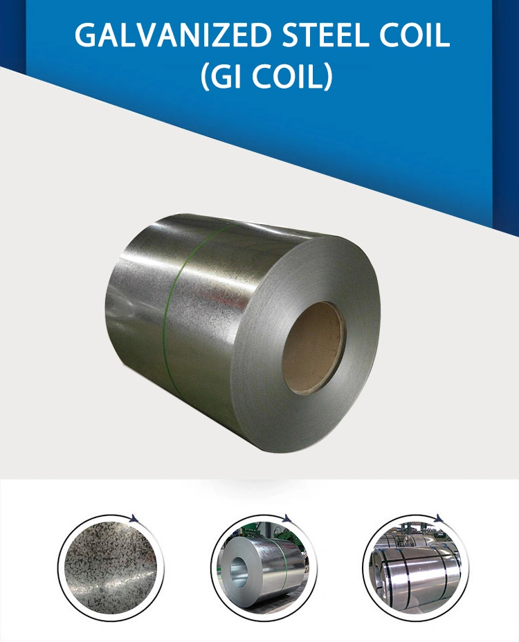 Manufacturer 0.15mm-0.3mm Zinc 100g Galvanized Steel Coil Gi Coil