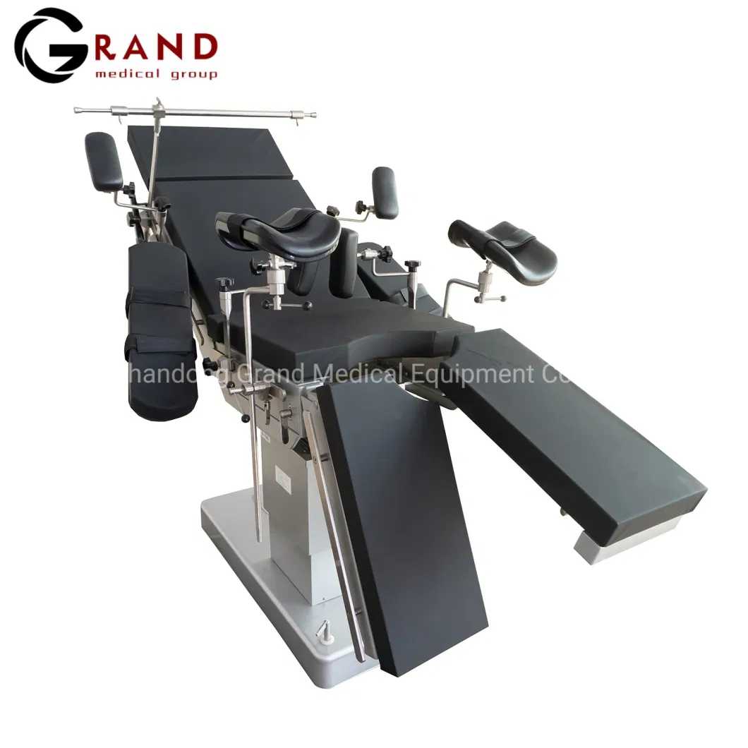 Factory High End Newly Design Customized in Stock Hospital Medical Electric Hydraulic Mobile Operating Room Surgical Operation Table