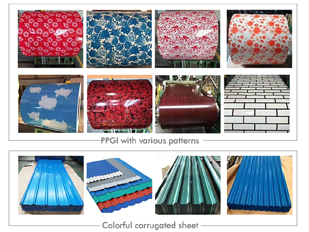 Good Selling Prepainted Color Coated Steel Coil PPGI PPGL Galvanized Steel for Roofing Sheets