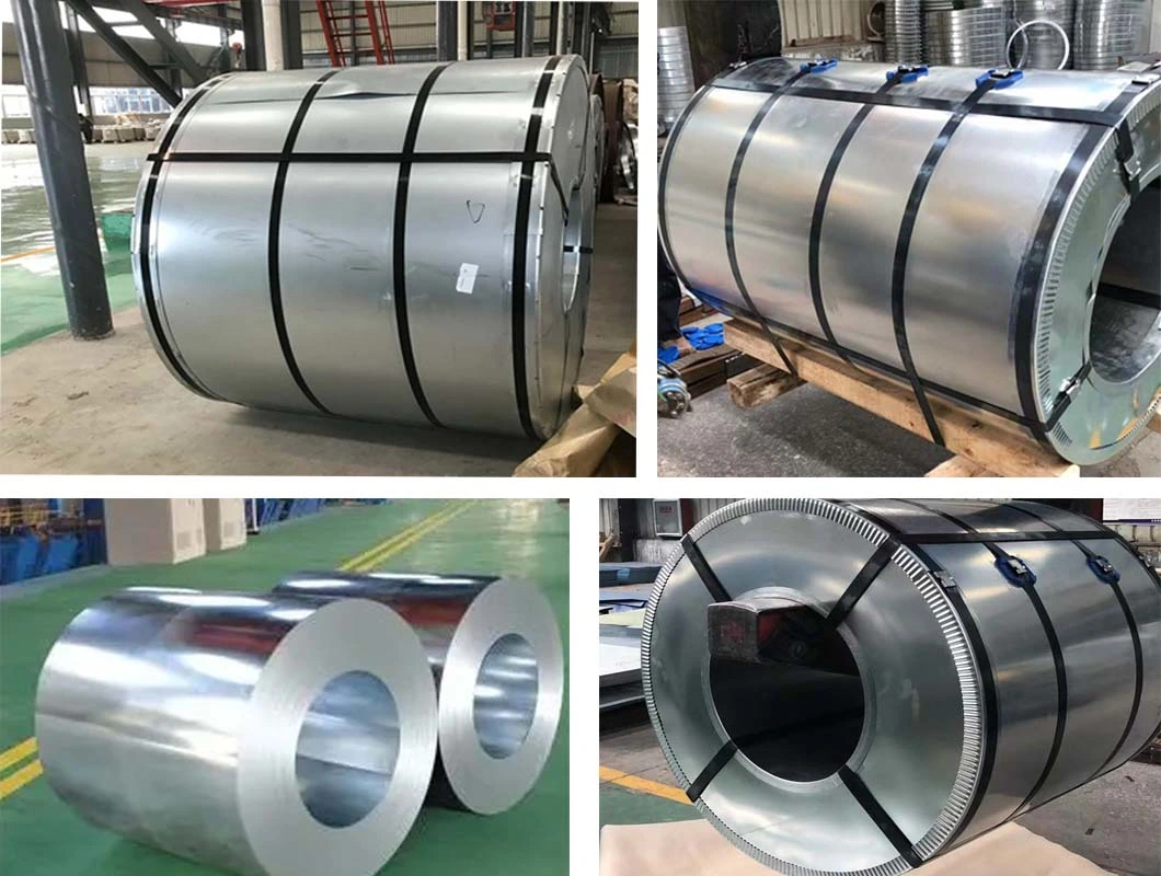 China Manufacturer 750mm-1250mm Zero Spangle Galvanized Steel Coil Bobina De Acero