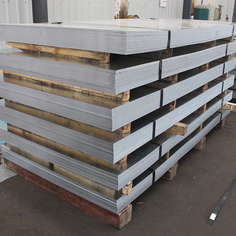 Coated 28 Gauge Galvanized Steel Sheet Plate JIS ASTM Standards Galvanized Metal