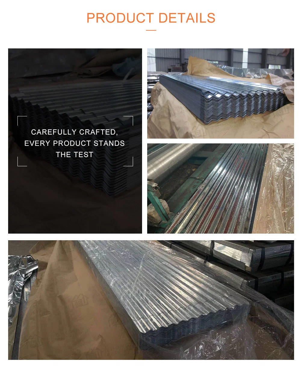 Corrugated PPGI Plate Wholesale Prices Pre Painted Galvanized Steel Roofing Sheet