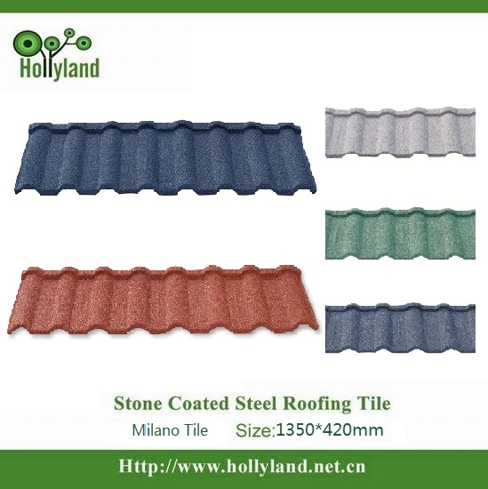 Stone Coated Metal Roofing Tile Classical Bond Tiles