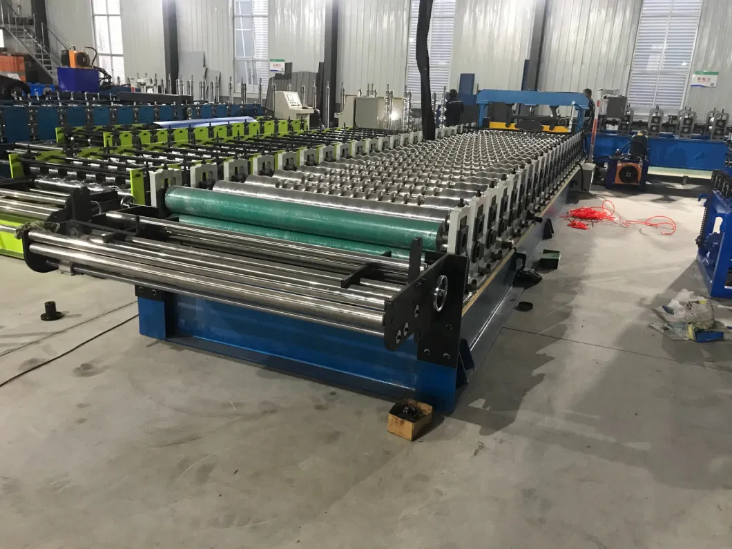 China New Designed Corrugated Roofing and Wall Sheet Machine Metal Roofing Galvanized Corrugated Machine Aluminium Corrugated Roofing Sheet Machine