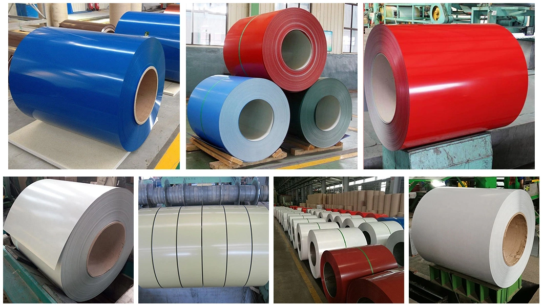 China Factory Price Galvanized Zinc Color Coated PPGI Gi Hot Rolled Corrugated Steel Sheet for Roofing Roof Building Material