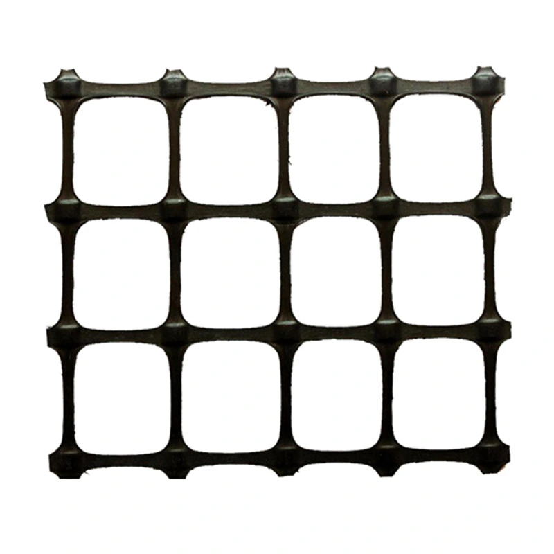 20kn 25kn 50kn Wholesale Two-Way Biaxial Plastic Geogrids Grille Mesh for Road Construction