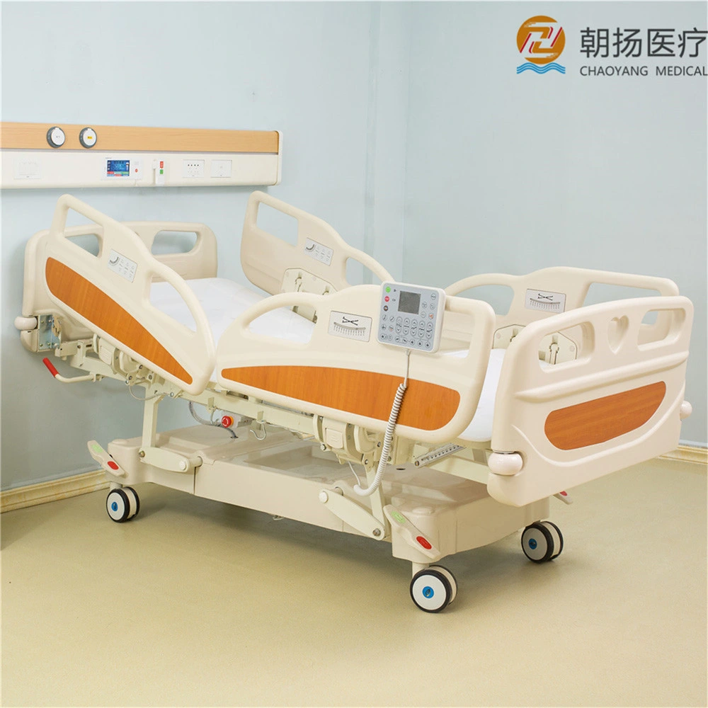 Factory Luxury Five Functions Hospital Bed with Weighing Function