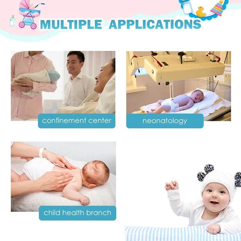 Luxury Medical Baby Bassinet Hospital Infant Baby Crib Plastic Baby Bed